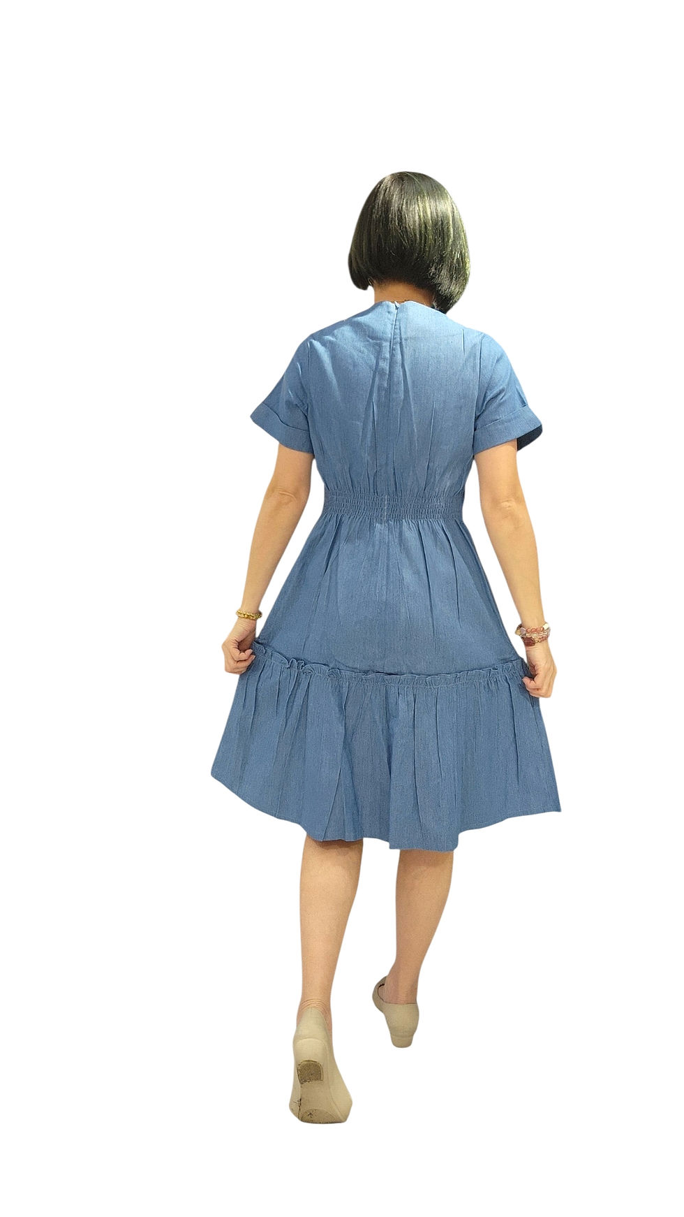 Thumbnail: NK 45-2-69A Denim Dress