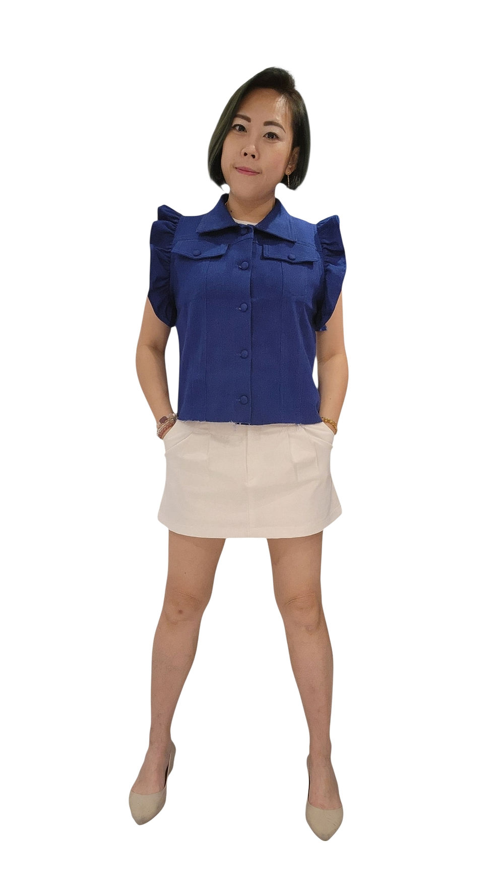 Thumbnail: NK 61-2-69D Denim Top
