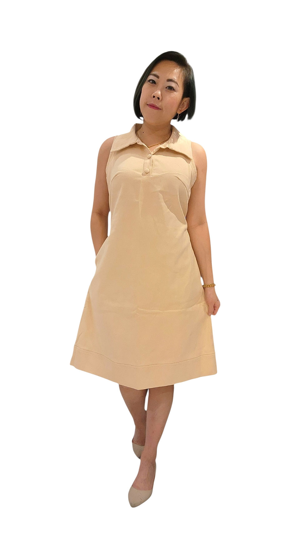 Thumbnail: NK 46-2-69B Denim Dress