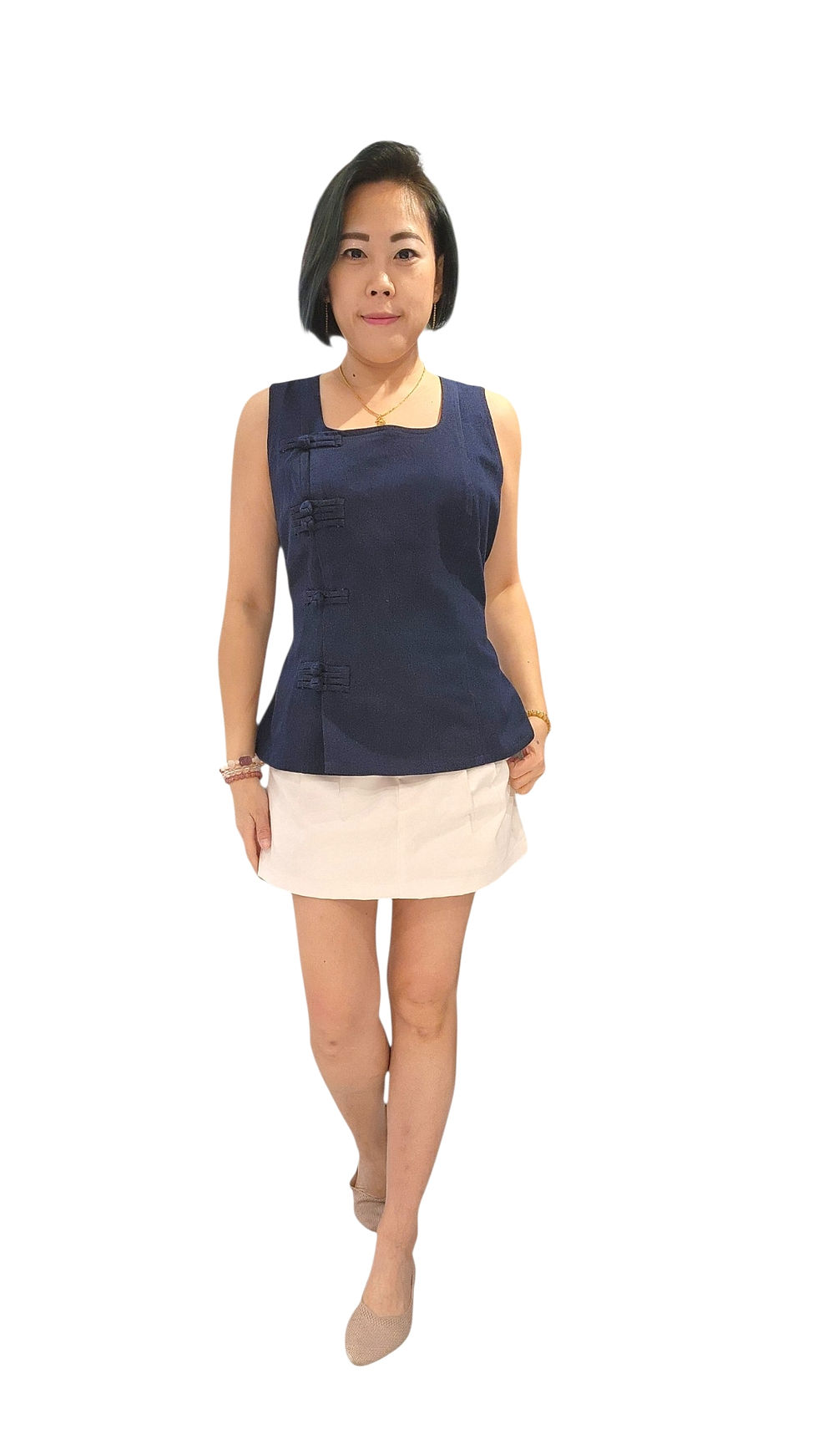 Thumbnail: NK 57-2-69A Denim Top