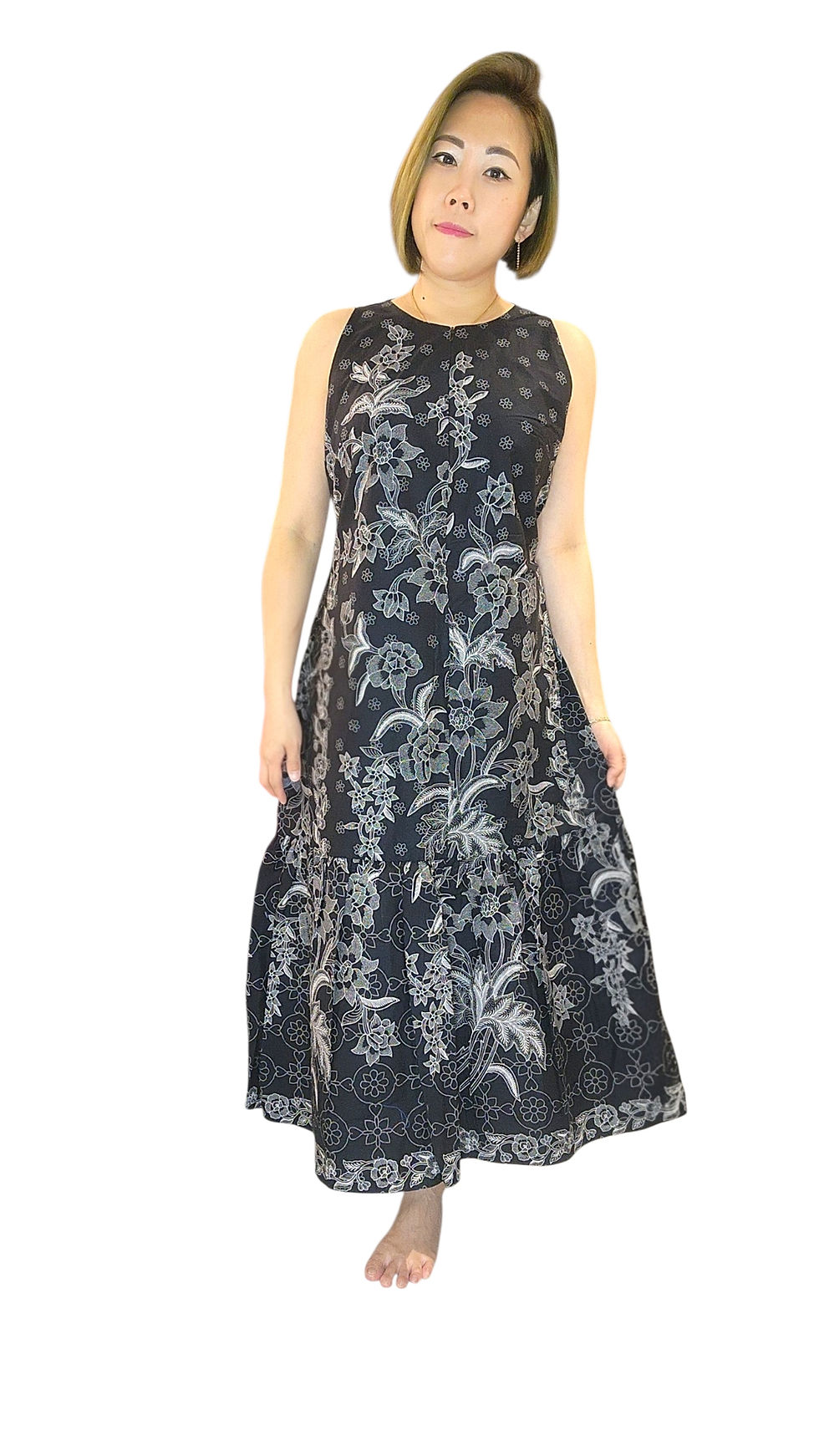 Thumbnail: NK 23-2-69C Batik Long Dress
