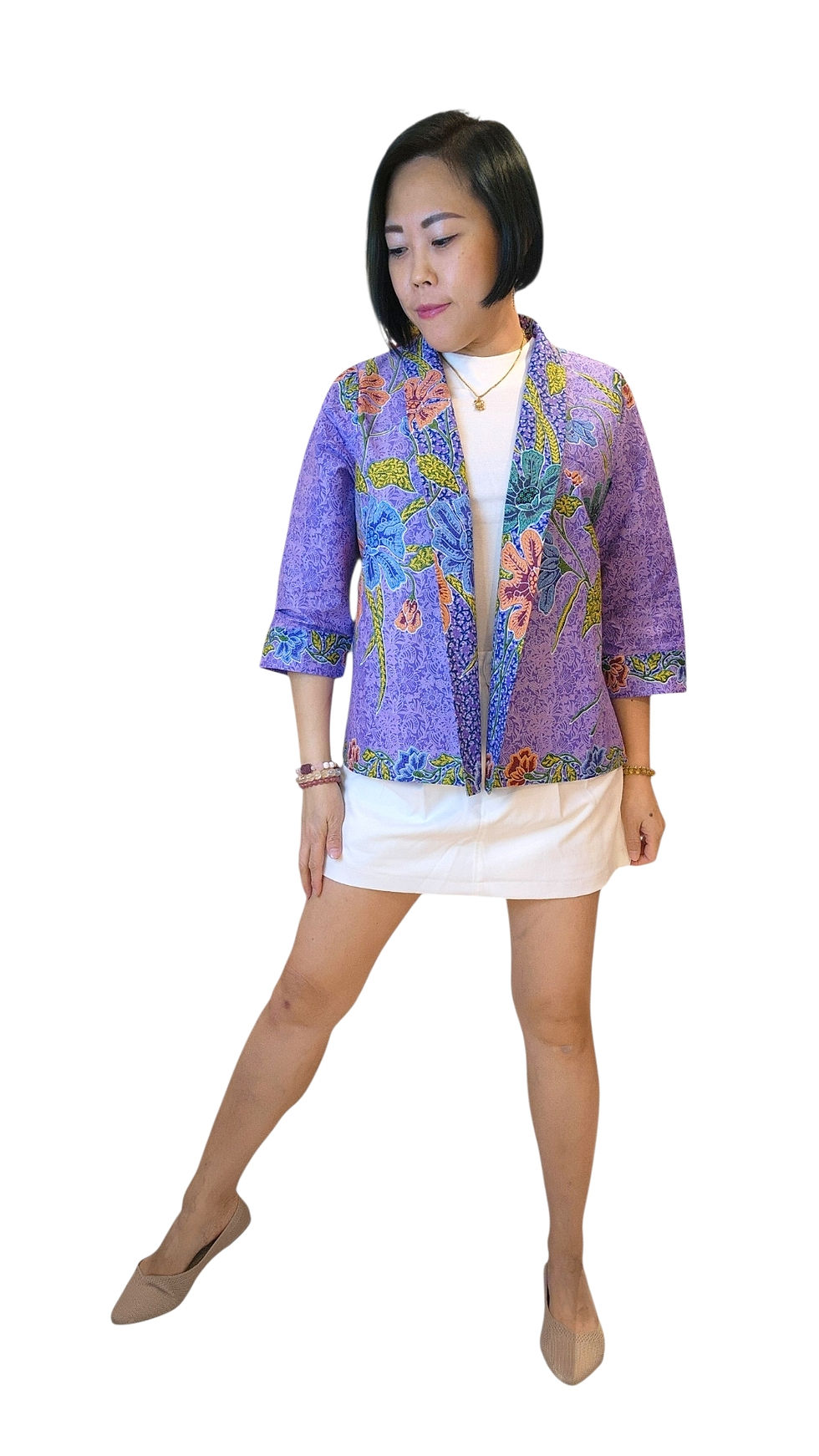 Thumbnail: NK 36-2-69D Batik Overlay Jacket 