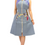 Thumbnail: NK 20-3-68F Denim + Batik Dress