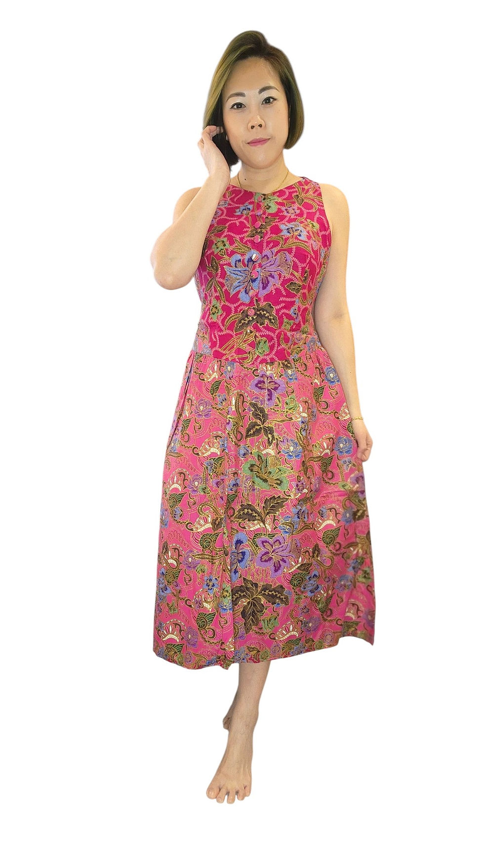 Thumbnail: NK 64-2-69A Batik Dress
