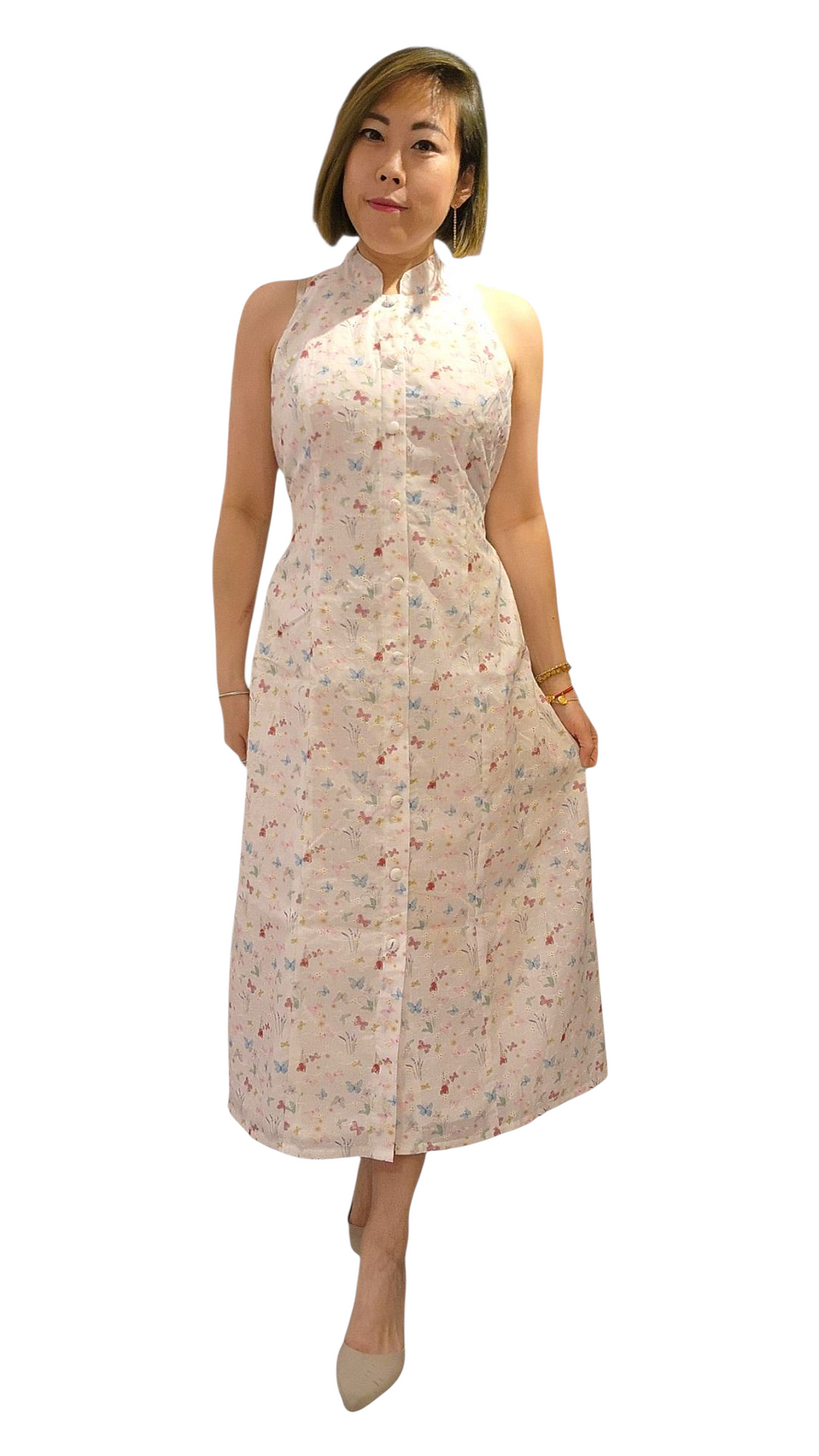 NO 2/10/67A Eyelet Dress