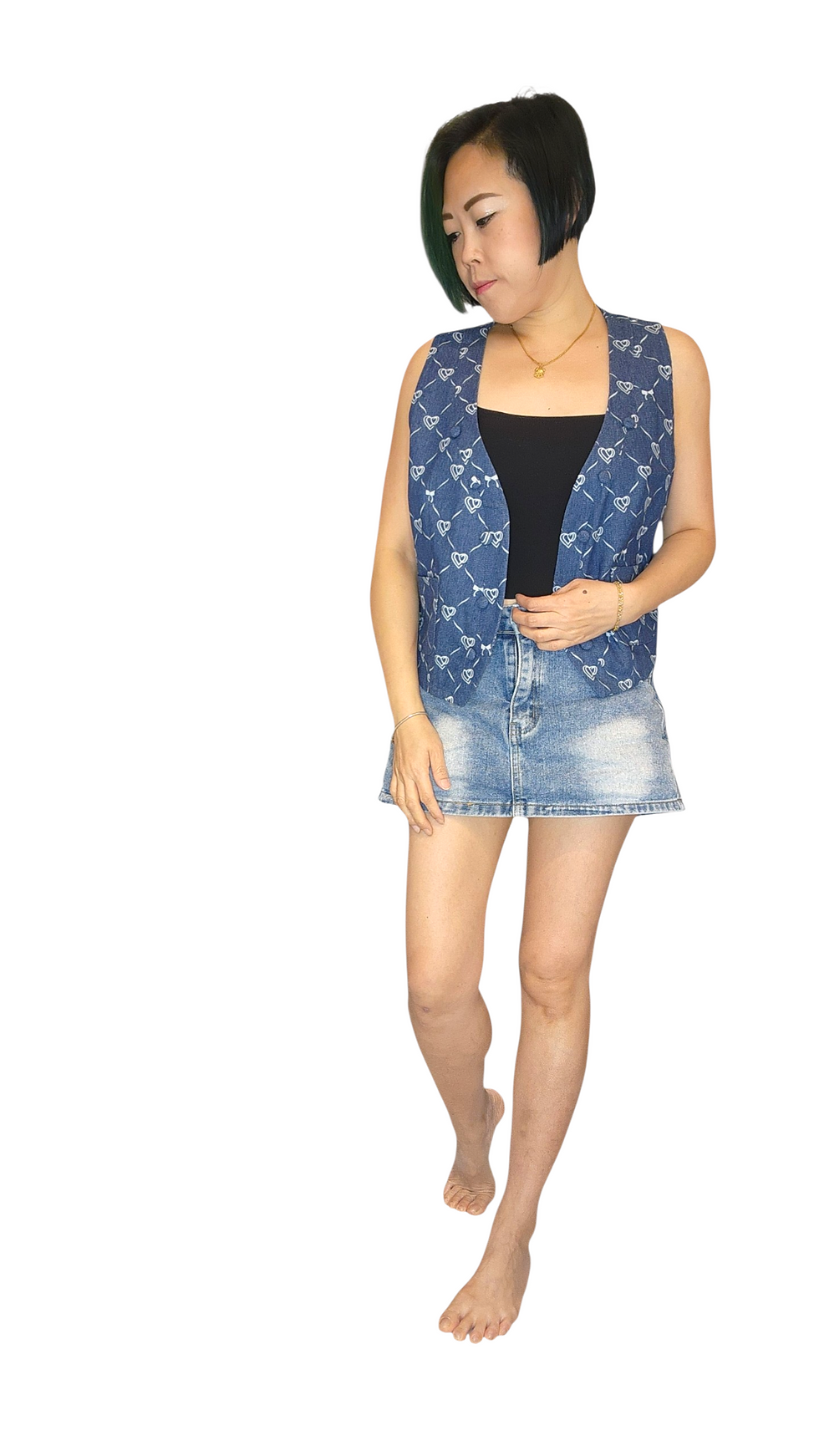 Thumbnail: NK 40-3-68A Denim Vest
