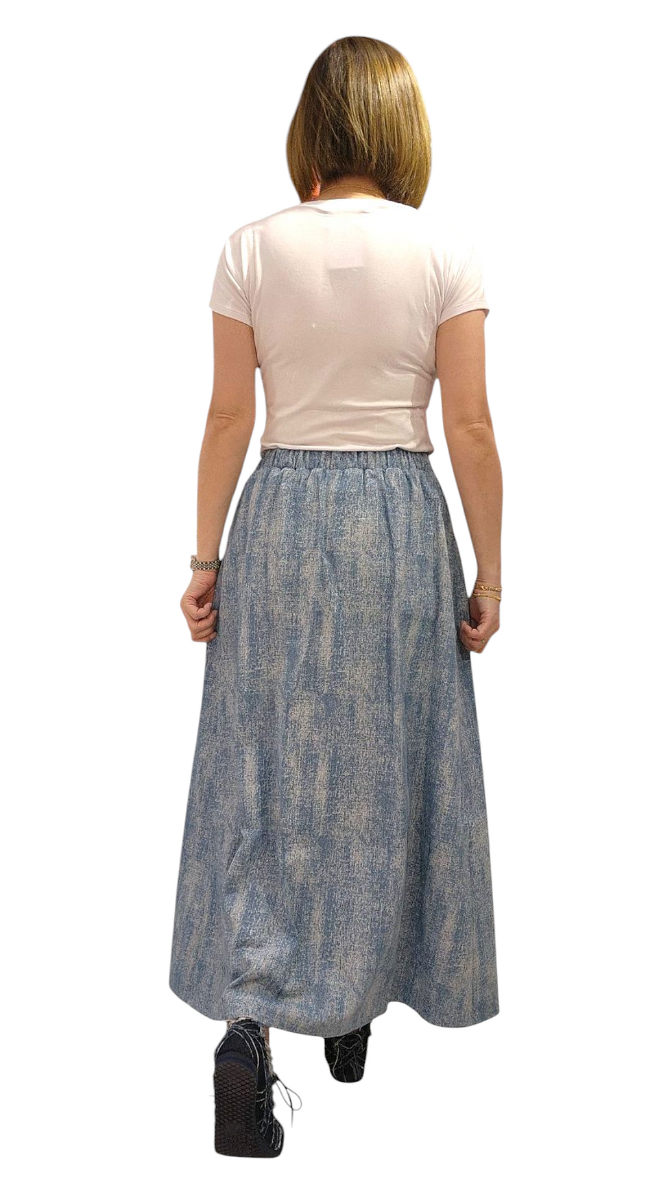 Thumbnail: #NK 40/10/67E Denim Skirt