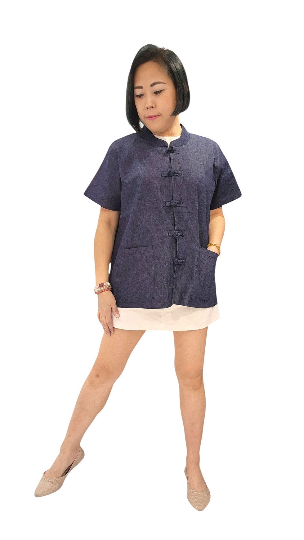 Thumbnail: NK 56-2-69B Denim Top