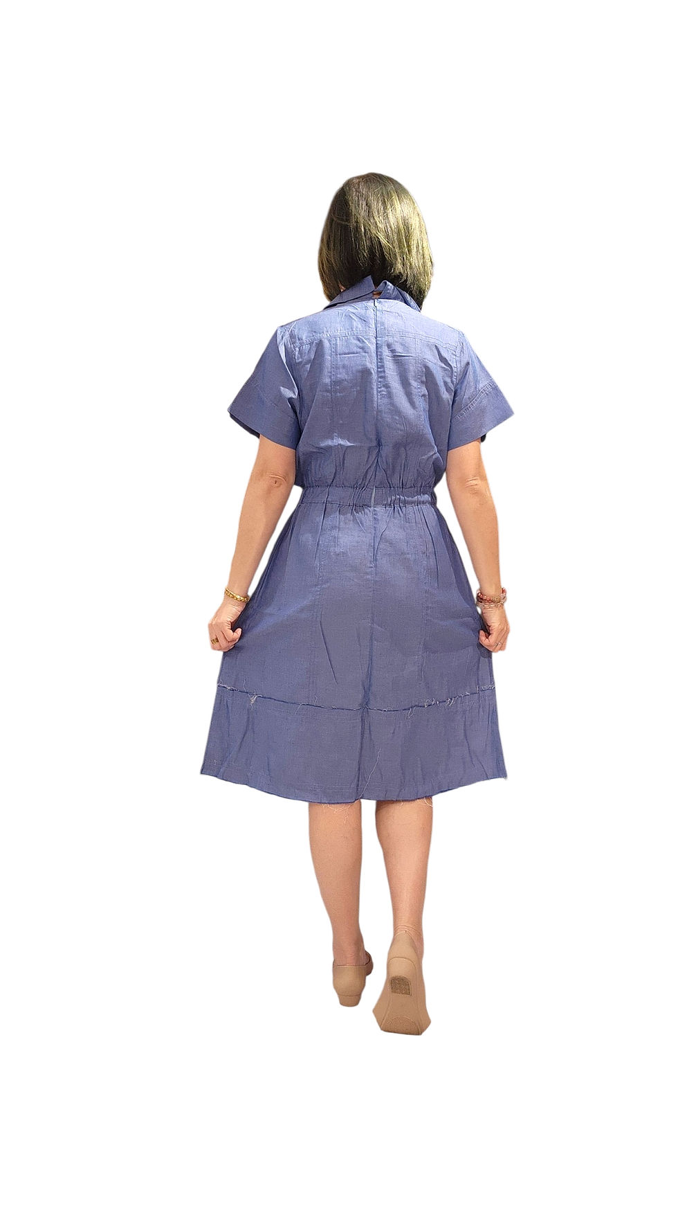 Thumbnail: NK 3-6-69A Soft Denim Dress