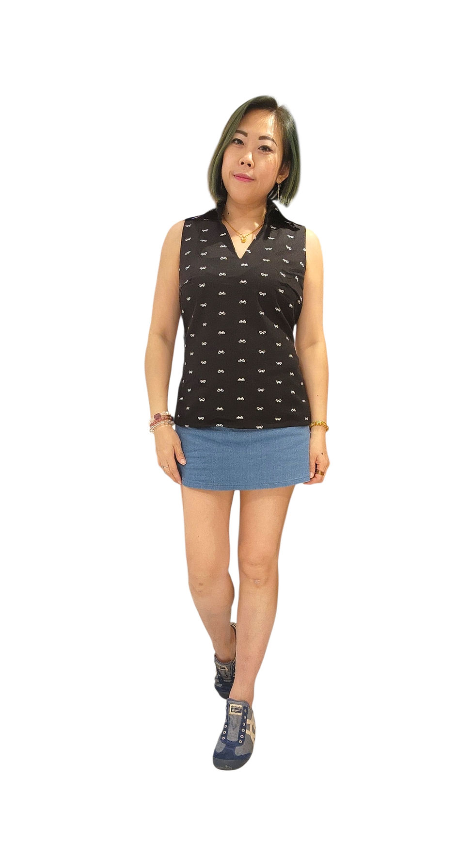 Thumbnail: NK 27-2-69F Denim Top