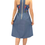 Thumbnail: NK 24-3-68D Batik+Denim Dress