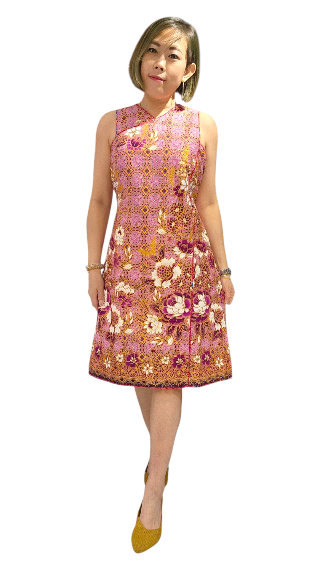 NK 11-3-68A Batik Dress