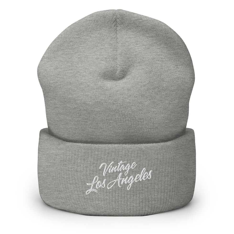 Thumbnail: Vintage Los Angeles Embroidered Beanie