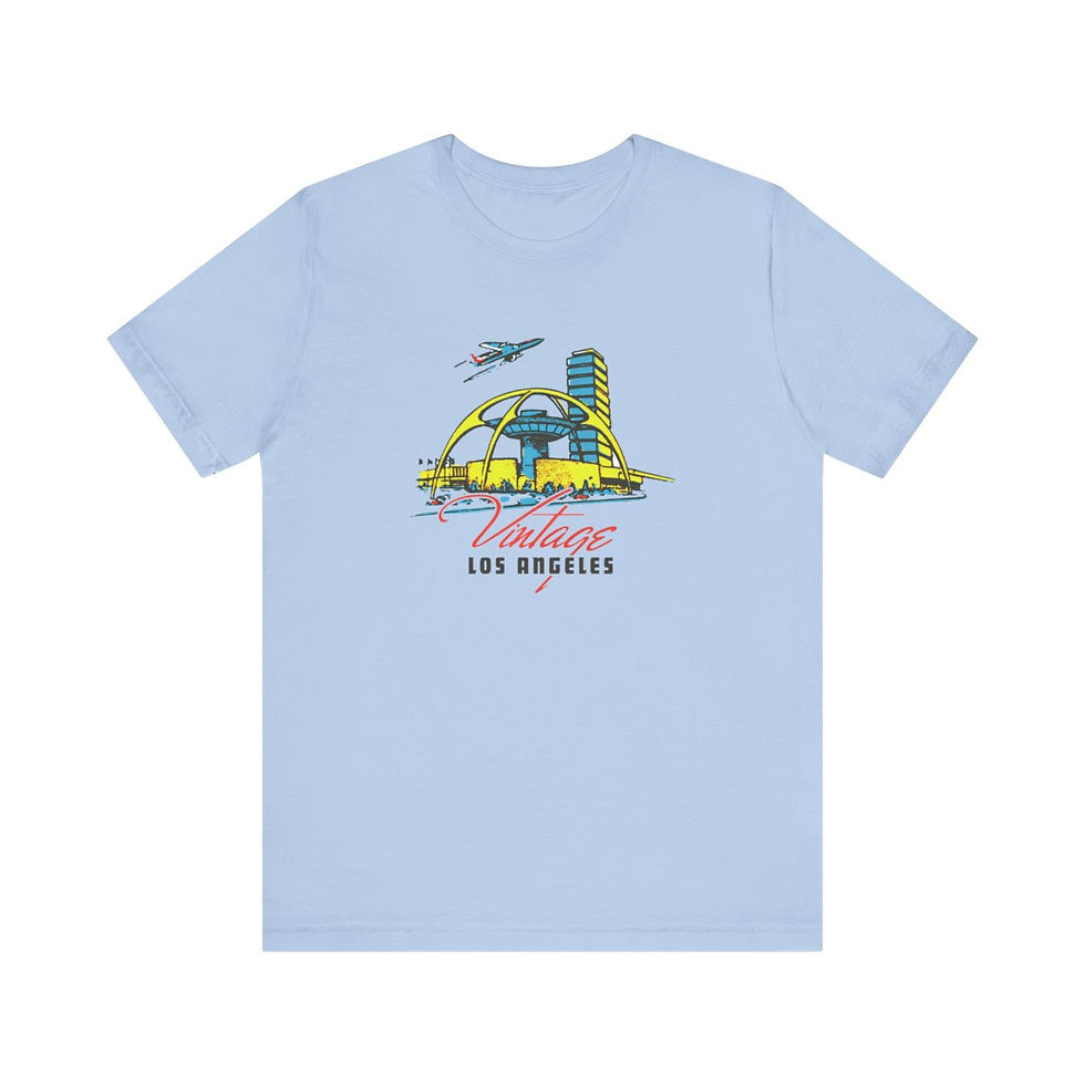 Thumbnail: Vintage LA LAX Theme Building Unisex T-Shirt