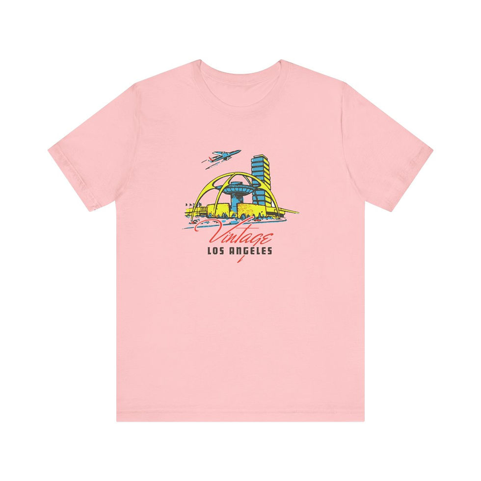 Thumbnail: Vintage LA LAX Theme Building Unisex T-Shirt