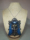Thumbnail: 'Freya Blue' Viking Queen Pendant .. 0249