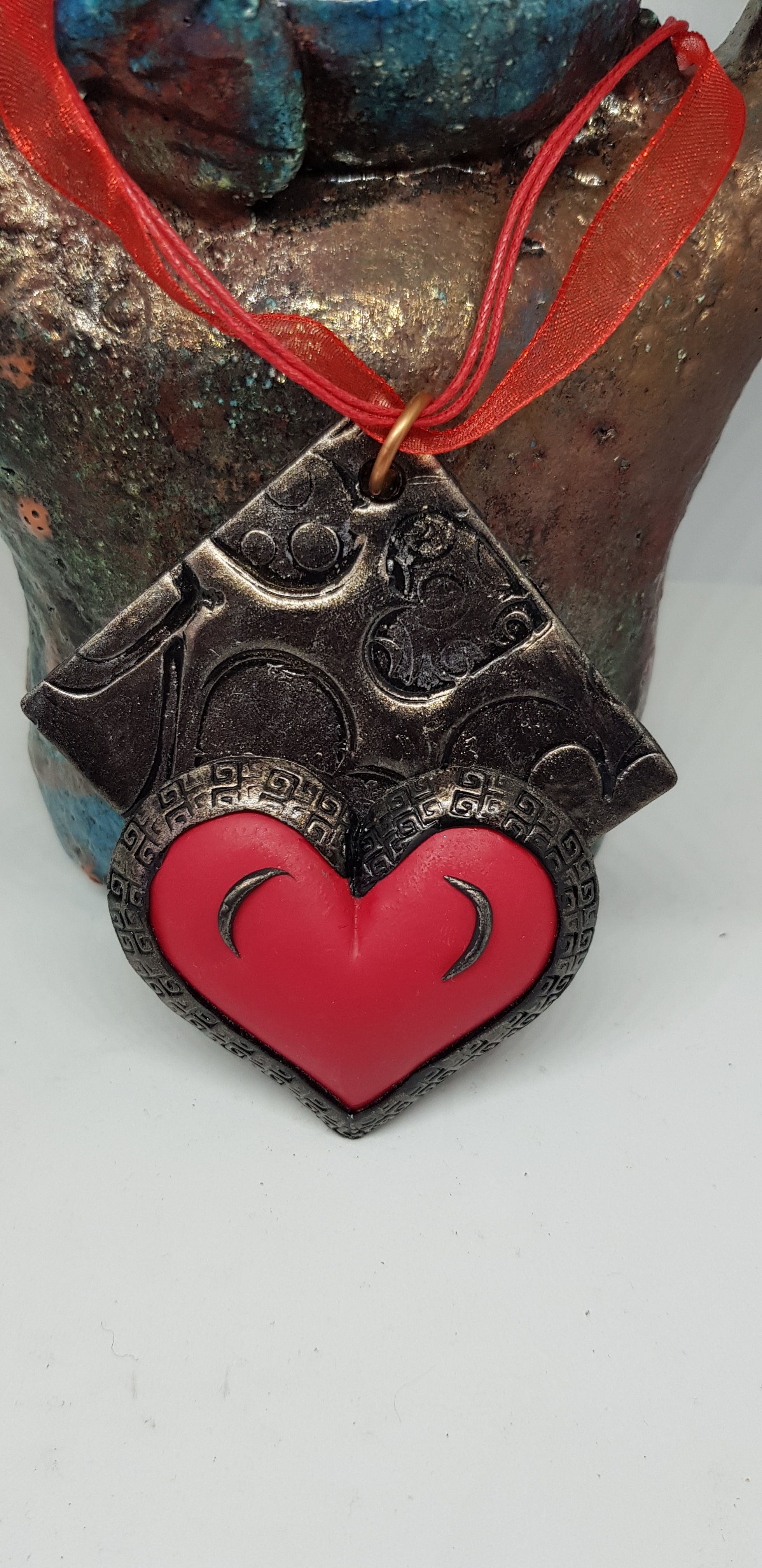 Red Heart Pendant .. 158 ..