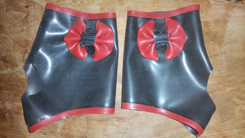 Thumbnail: Latex Guantlets .. Plus Size .. SS2008