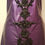 Thumbnail: "Elmira Dress" Metallic Purple Plus Size Latex .. The Baroque Collection 2021