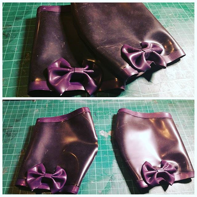 Thumbnail: Latex Guantlets .. Plus Size .. SS2008