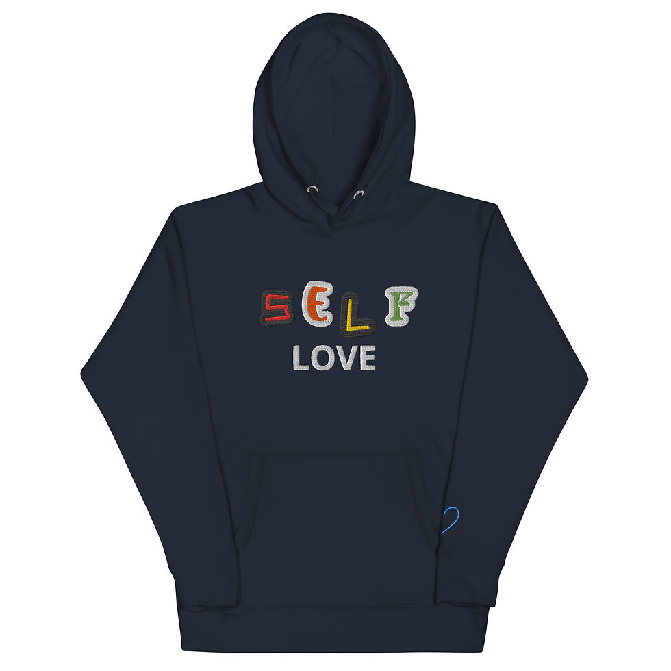 Self-Love Unisex Hoodie (Embroidery)