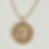1986 Irish 20p coin on gold filled snake chain (harp on obverse)