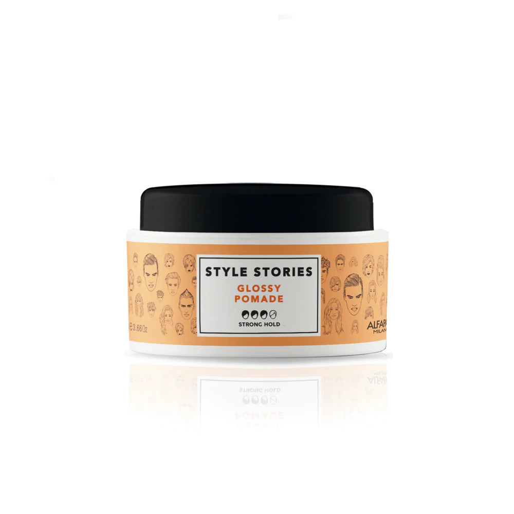 ווקס פומייד מבריק לעיצוב השיער אחיזה חזקה 75 מ"ל - ALFAPARF SEMI DI LINO