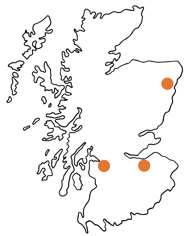 scotland map
