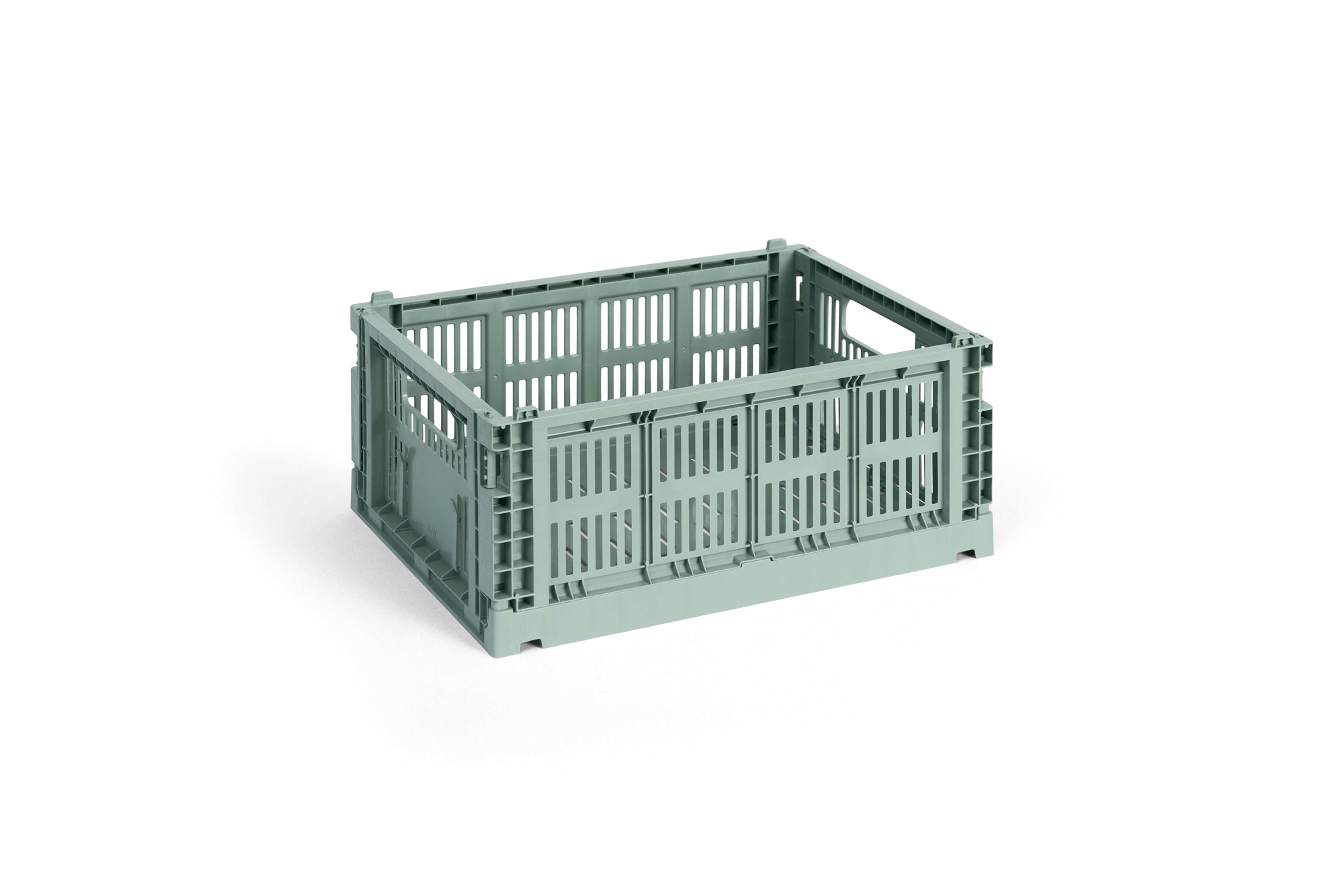 HAY Colour Crate M, sage green