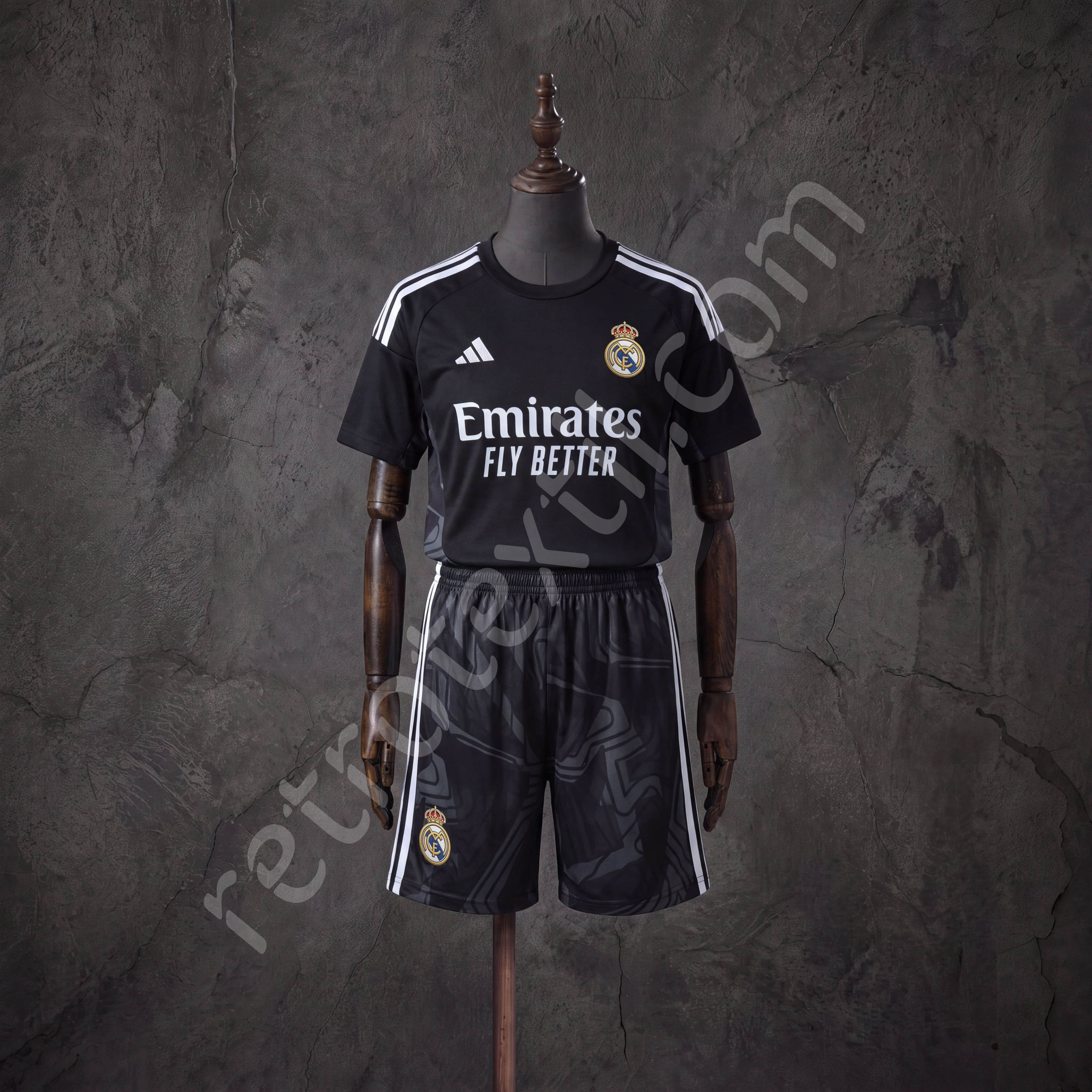 Kit Niño Portero Real Madrid 26/27 Negro