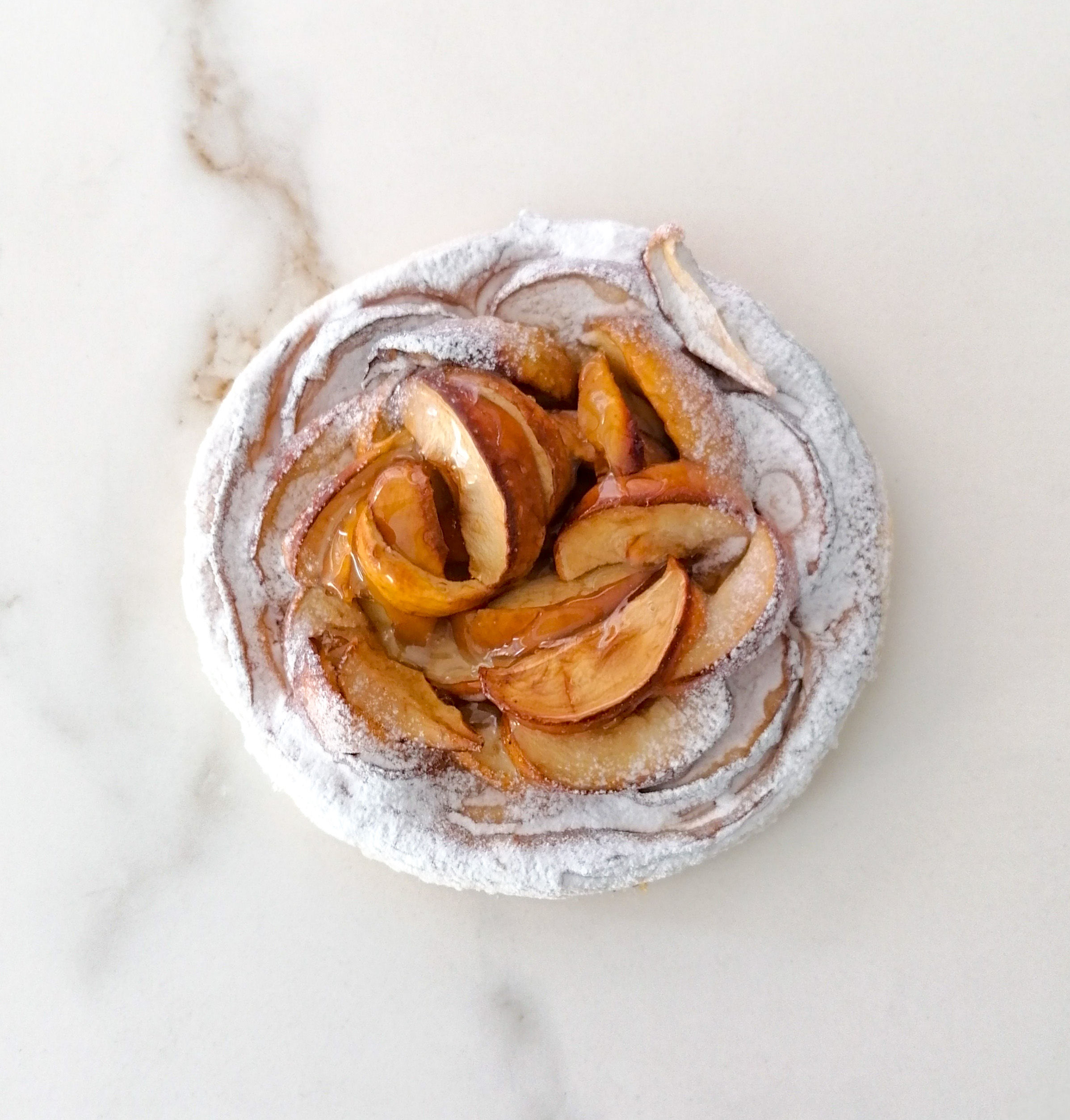 Tarta de manzana. Sin harina de trigo