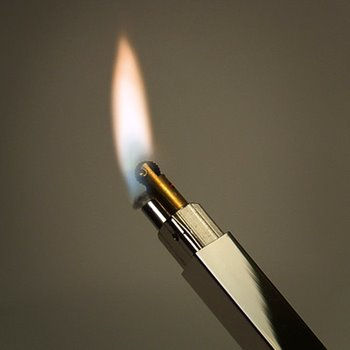 Thumbnail: QUEUE Metal Lighter - BLACK NICKEL