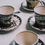 Thumbnail: 淺井睦子｜Merry-go-round cup and saucer (tall)