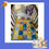 Thumbnail: Appliqué Blanket -'Sleep Tight' Puppies