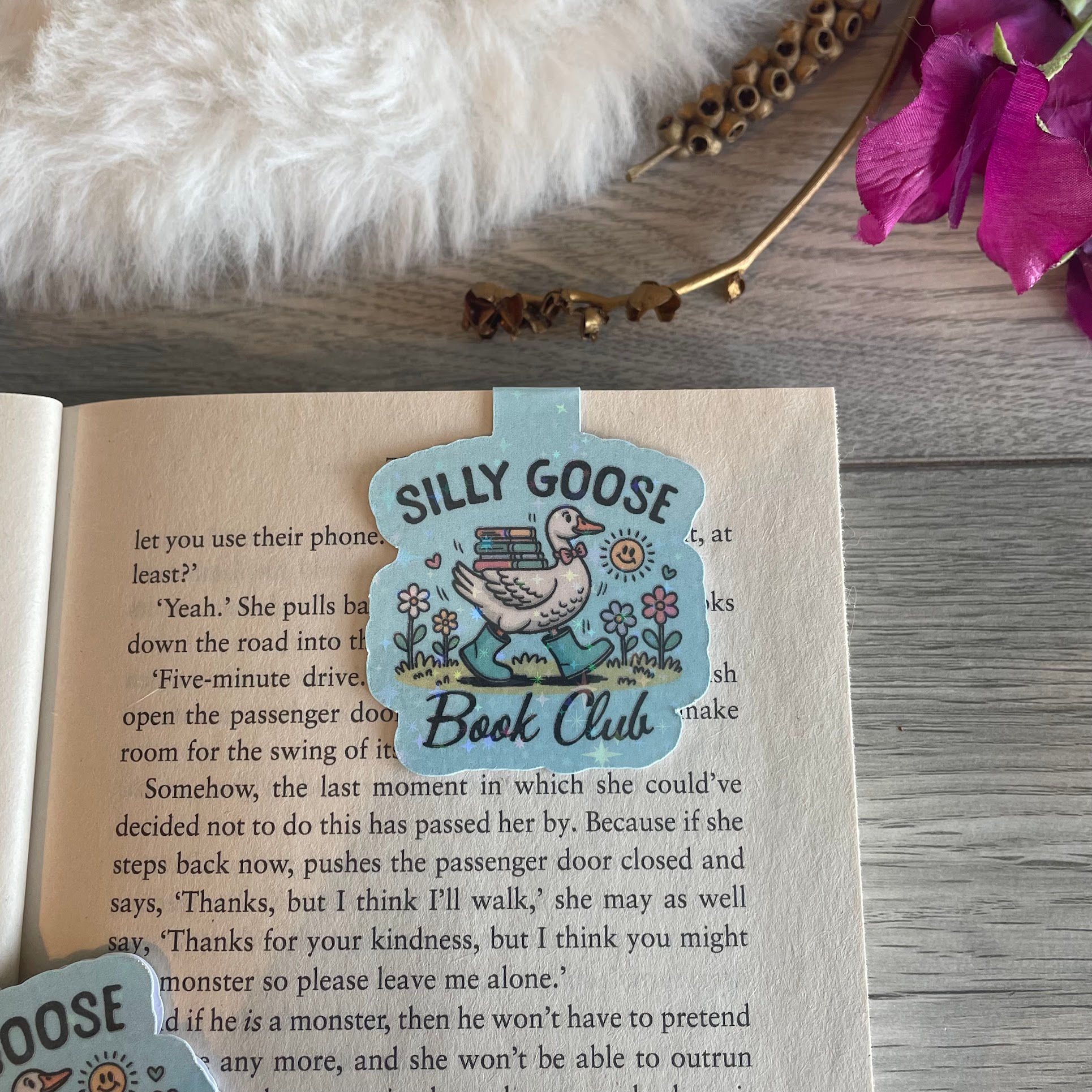 Magnetic Bookmark - Silly Goose