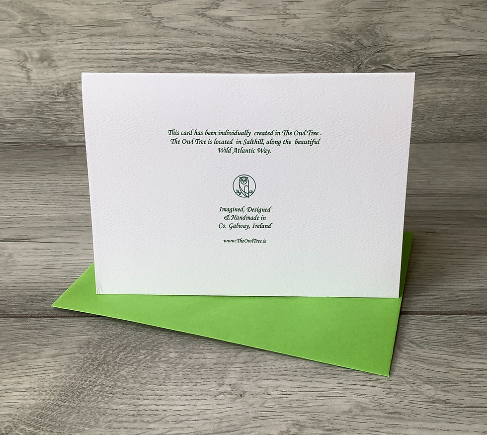 Thumbnail: Stamped card- Thank You for the lovely time