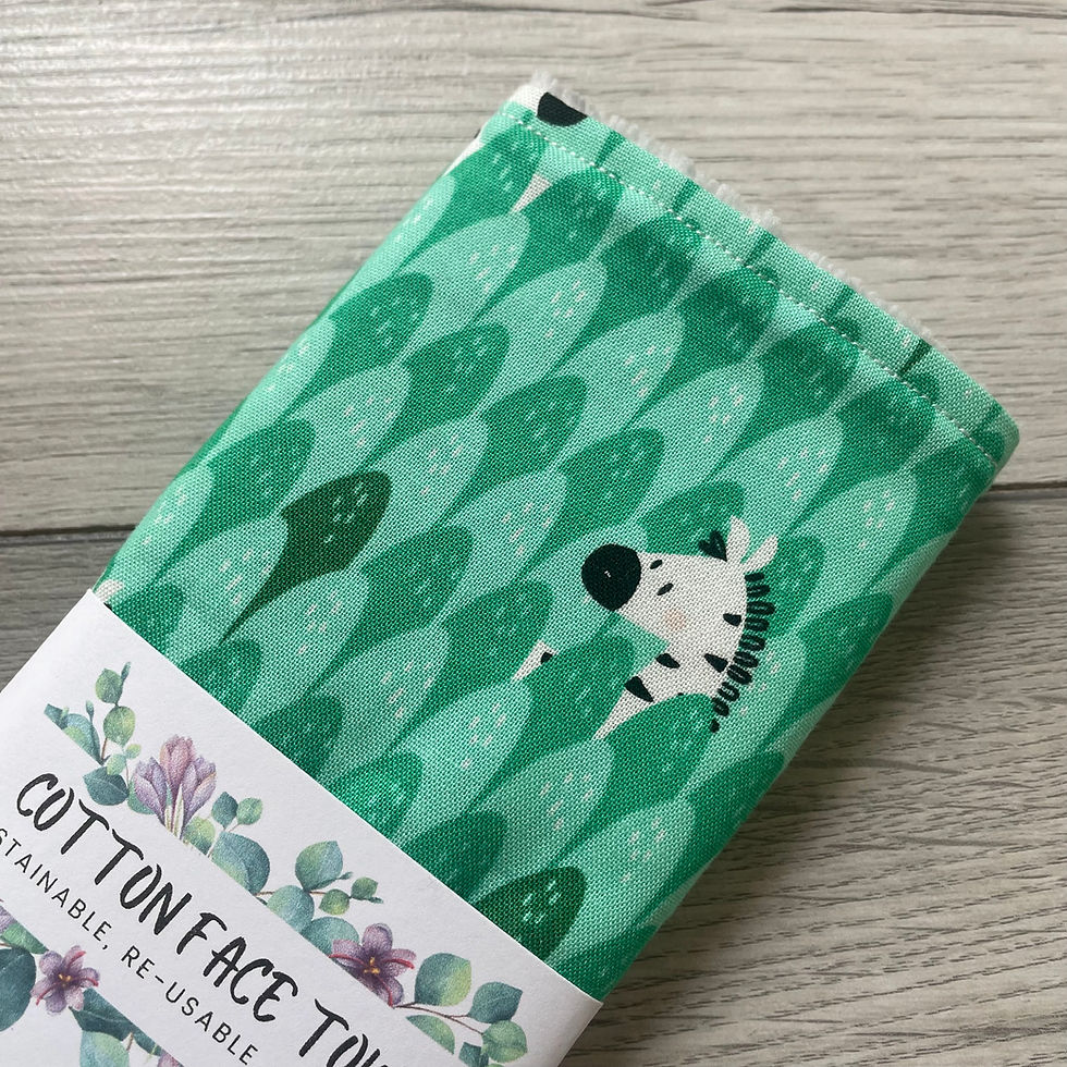 Thumbnail: Handmade Face Towel - Savannah