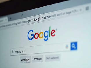 Close-up view of a search results page showing an ad with sitelink extensions