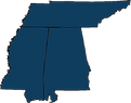 Tri-State Region of mississippi, alabama