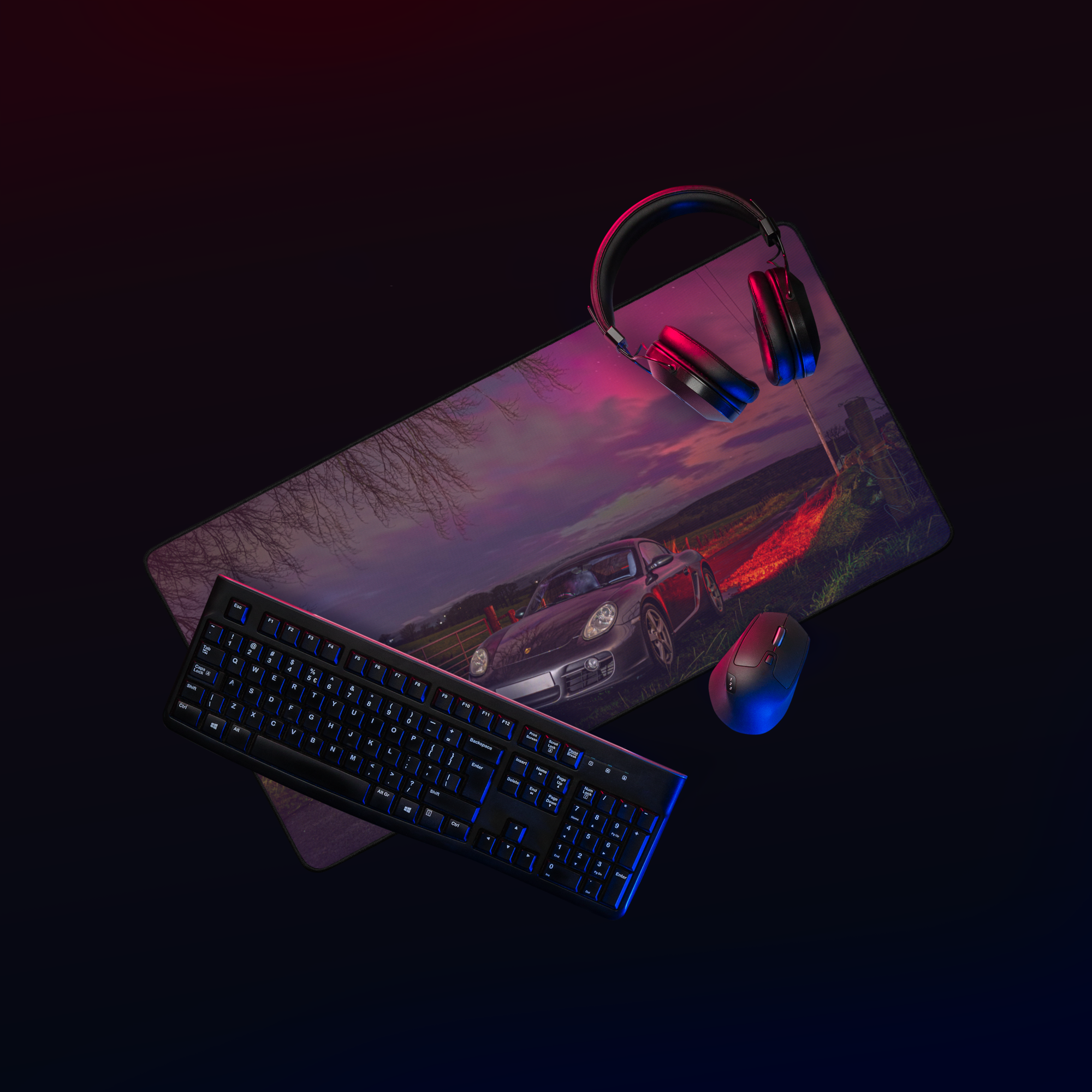 Desk mat Porsche Aurora