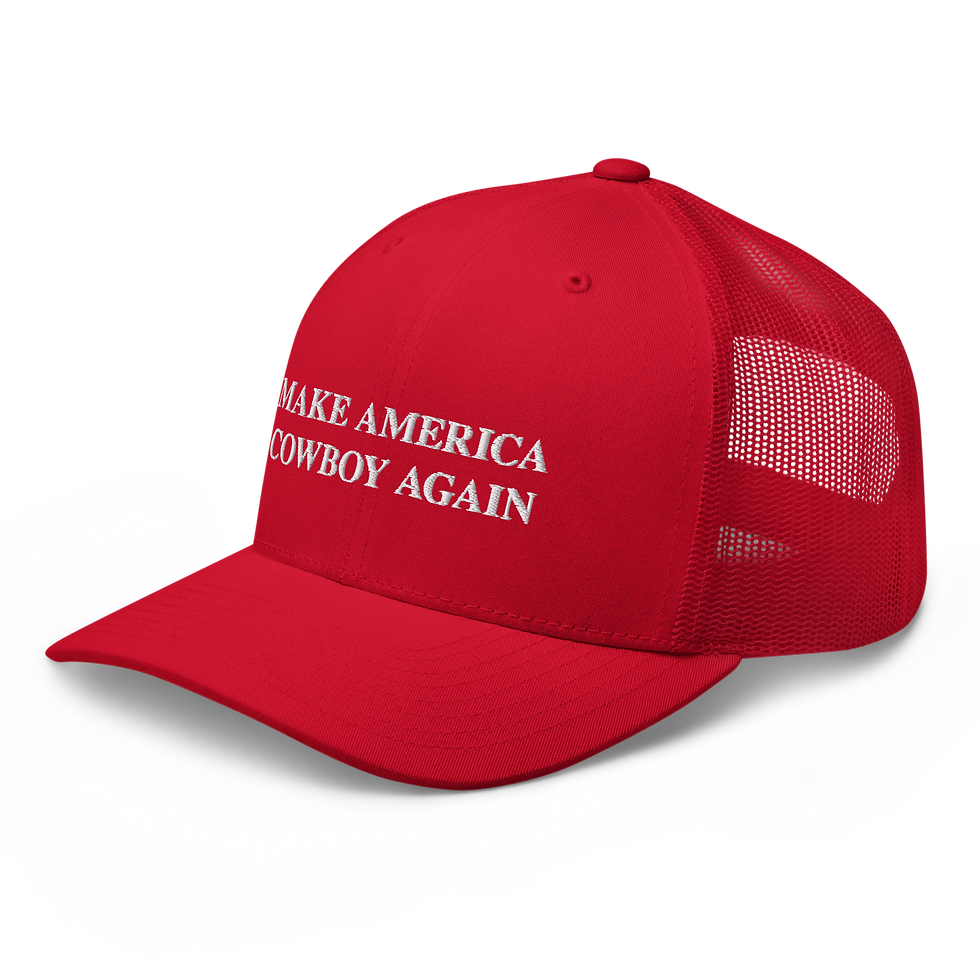 Thumbnail: Make America Cowboy Again - Trucker Cap