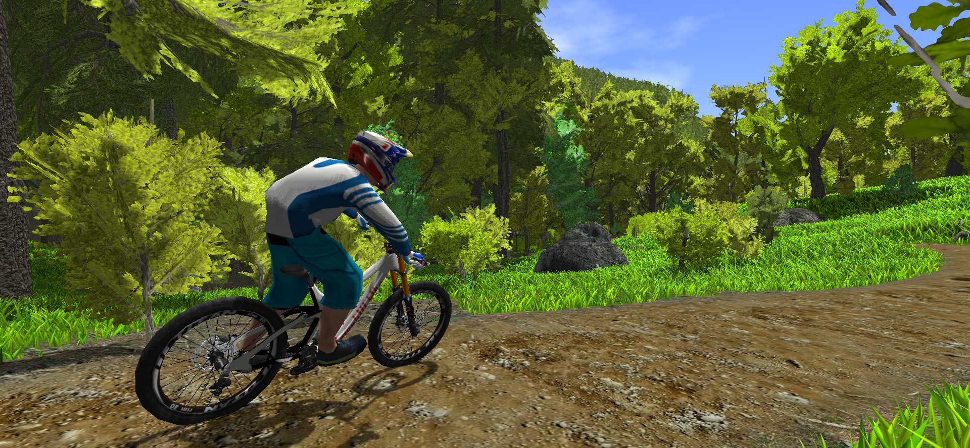 Mountain bike games Bike simulator MTB Game