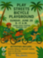 Play Streets Bicycle Playground
