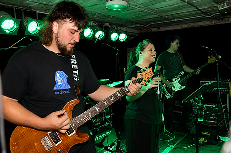 Local Band 'Rockit Fuel' live on stage,