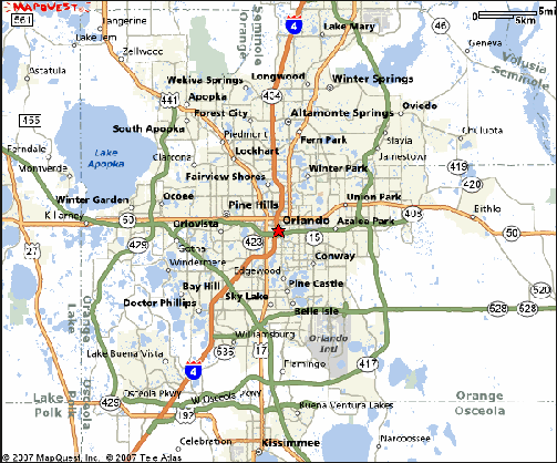 Orlando, FL y sus zonas en expansion