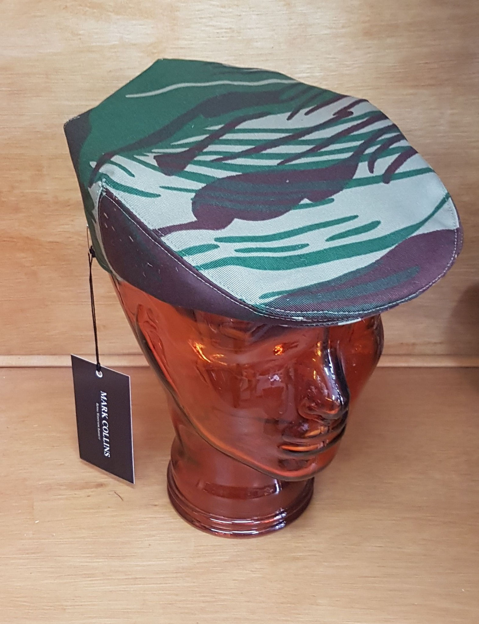 Rhodesian Brushstroke camo Flat Cap