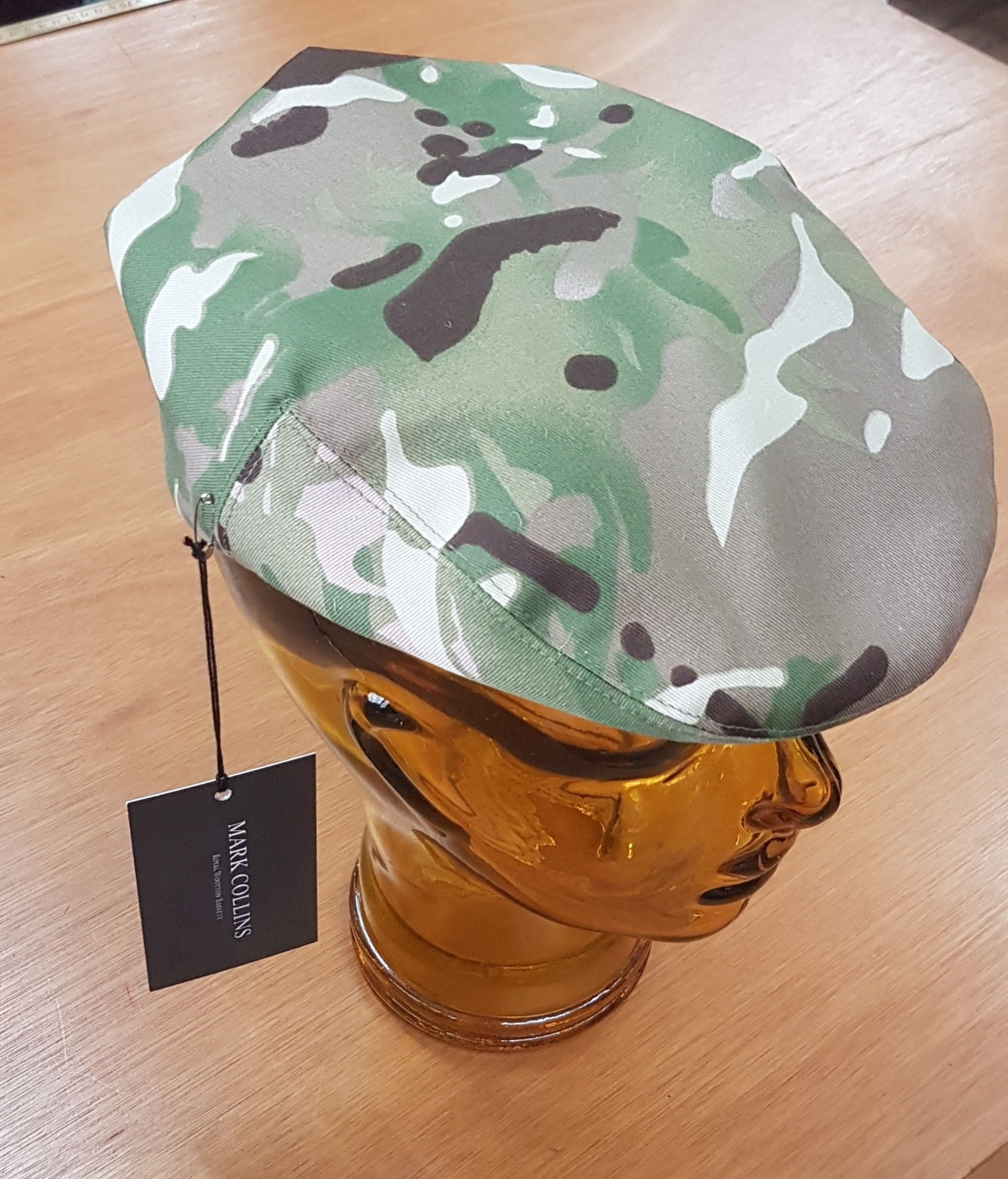 MTP camo flat cap