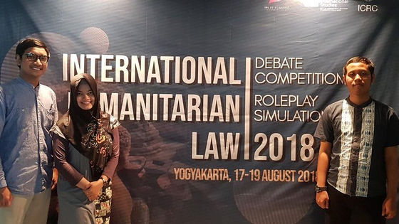Kabar Prodi HI UTY: Mahasiswa HI UTY Mengikuti Kompetisi Debat Bahasa Inggris Nasional IHL 2018