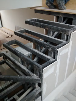 Armado de escalera penthouse