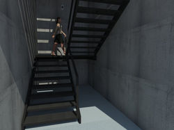 escalera de emergencia